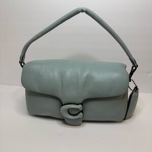 Coach Pillow Tabby Shoulder Bag 26 Light Blue – Two Straps